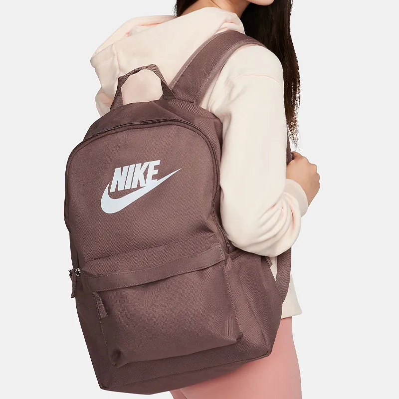 Nike Heritage Polyester Backpack Regular Unisex Plum Solar Eclipse-5