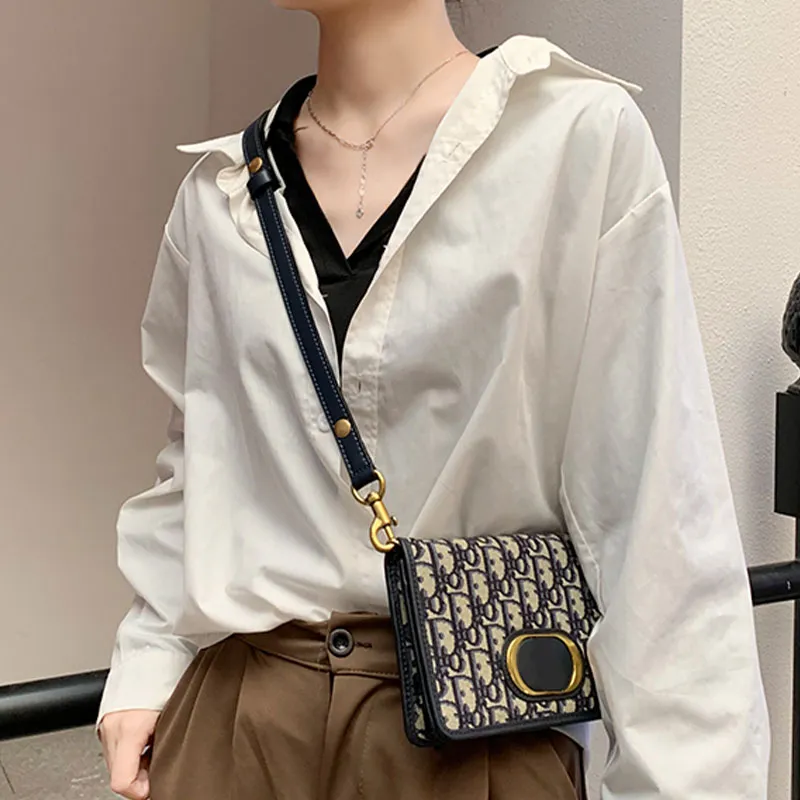 Lan Bao Fan PVC One Shoulder Fanny Pack Bag Accessory Women's Black-2