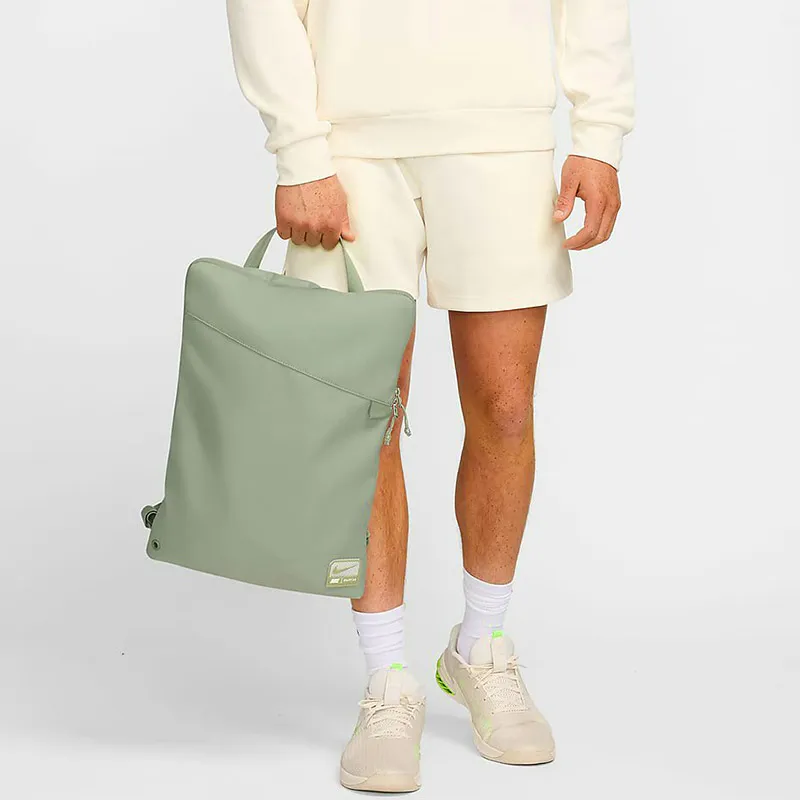 Nike Fabric Backpack Regular Unisex Green-3