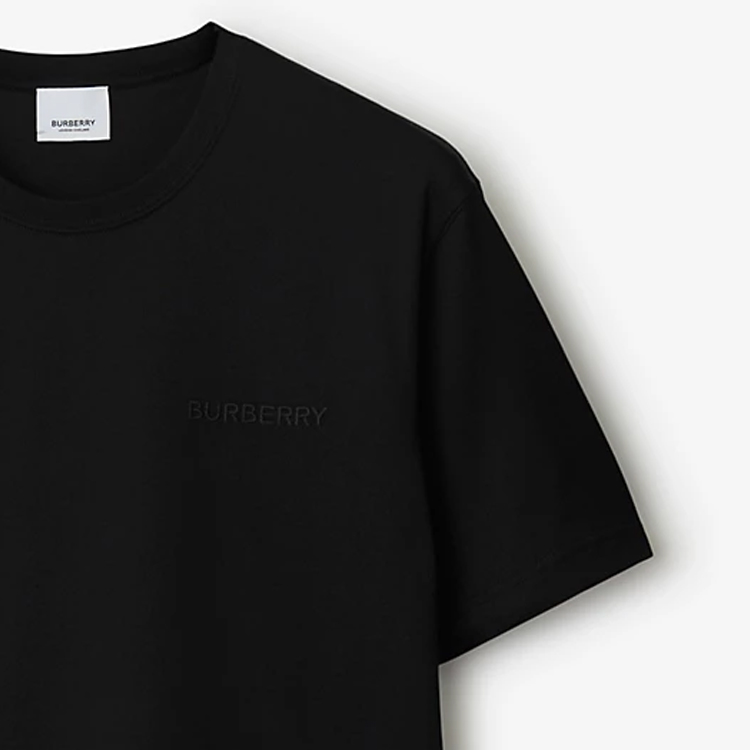 素敵なデザイン❗️】00's BURBERRY 黒×ピンク チビTシャツ Y2K