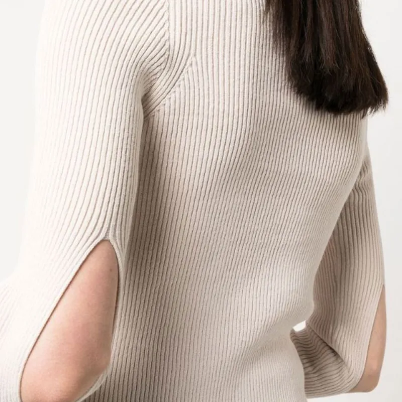 FENDI Buttoned Long Sleeved Cardigan-4
