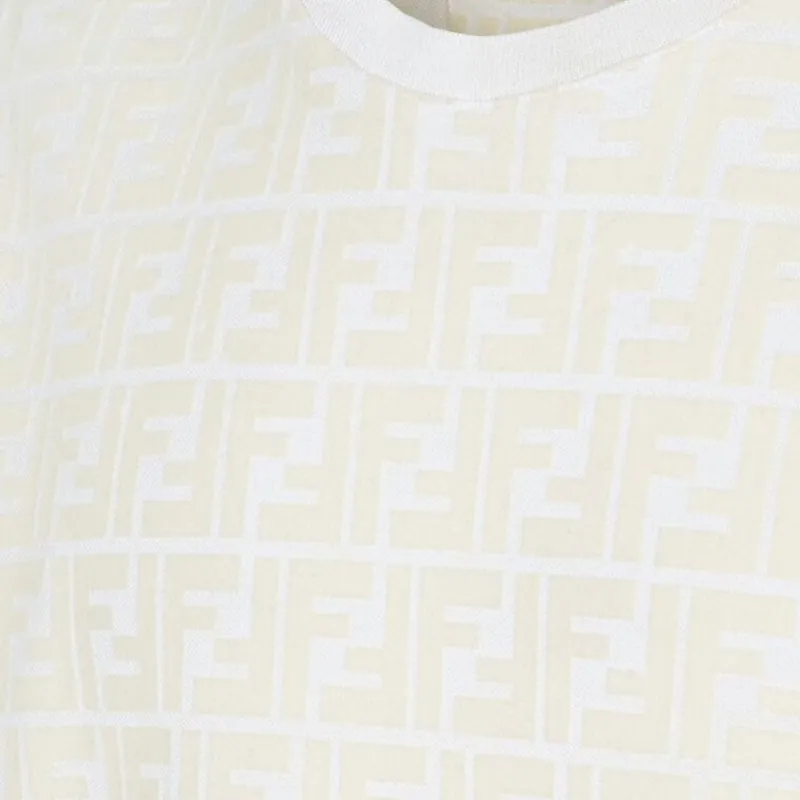 FENDI Ff Motif Oversized T Shirt-4