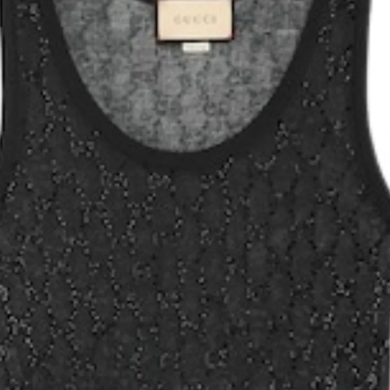 GUCCI Tank Tops Women's Black-4