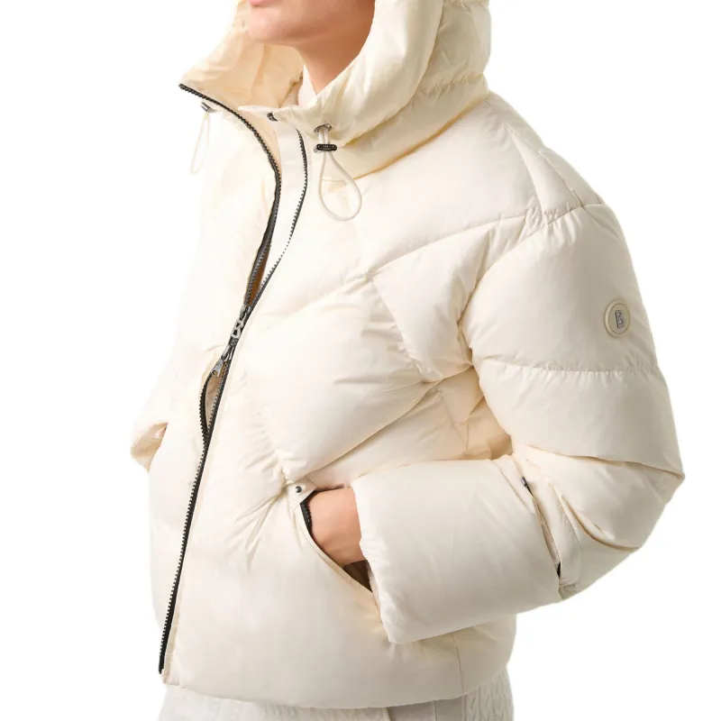BOGNER FW24 Down Jacket Women's Gray White-7