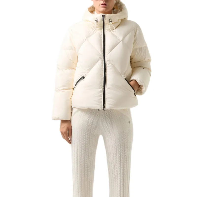 BOGNER FW24 Down Jacket Women's Gray White-4