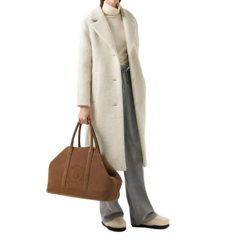 BOGNER FW24 Coat Women's Gray White-4