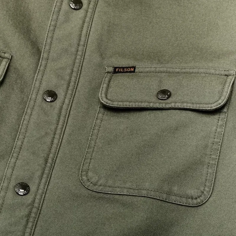 Filson Canvas Shirt Jacket-5