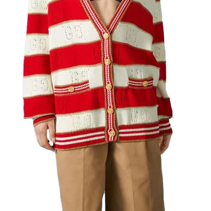 GUCCI SS23 Knitwear Women's Red-2
