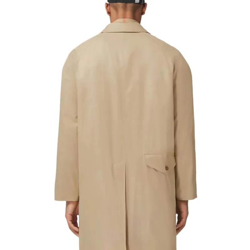 Burberry Cotton Gabardine Car Coat-3