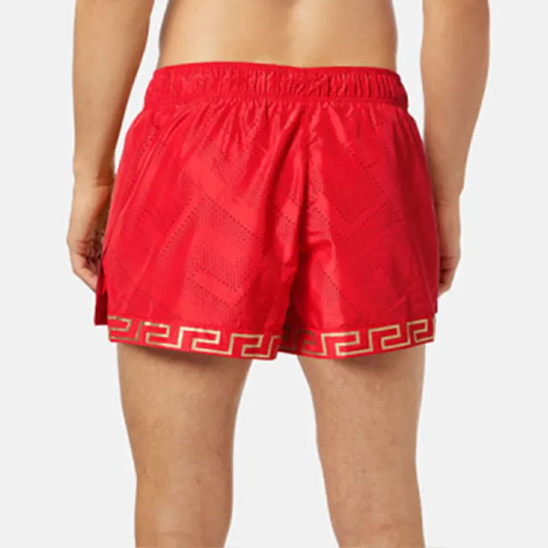 VERSACE SS22 Casual Shorts Men's Red-2