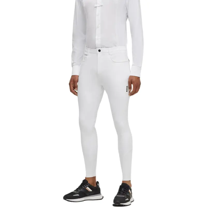 HUGO BOSS FW24 Athletic Trousers Men's White-1