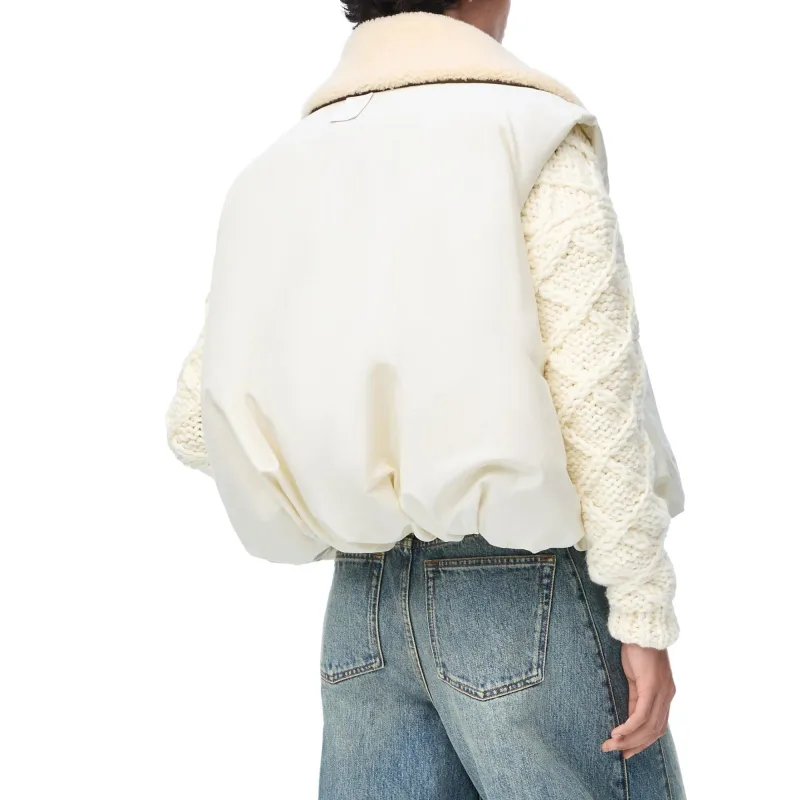 LOEWE FW24 Vest Coat Men's Ivory-2
