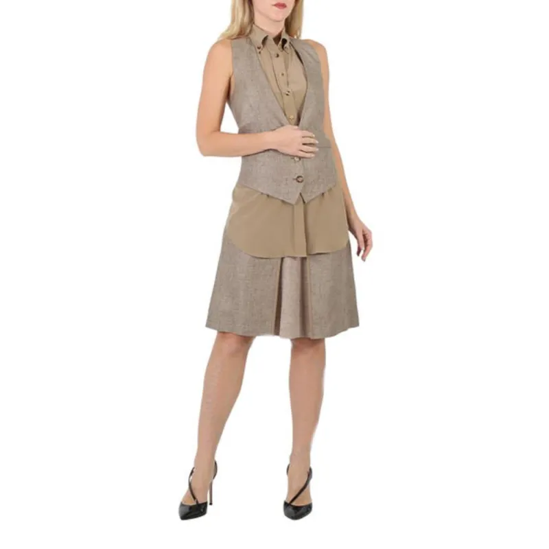 Burberry Shirts Women's Brown-2