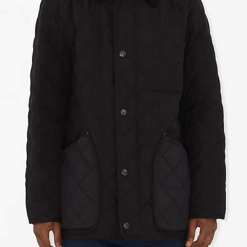 Burberry Long Sleeved Quilted Jacket-5