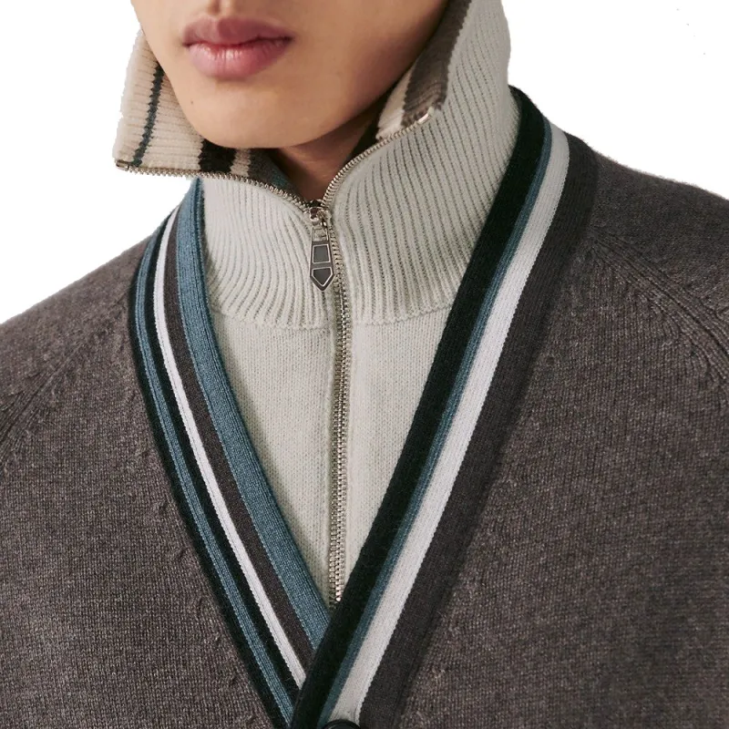 HERMES Knitwear Men Dark Gray-4