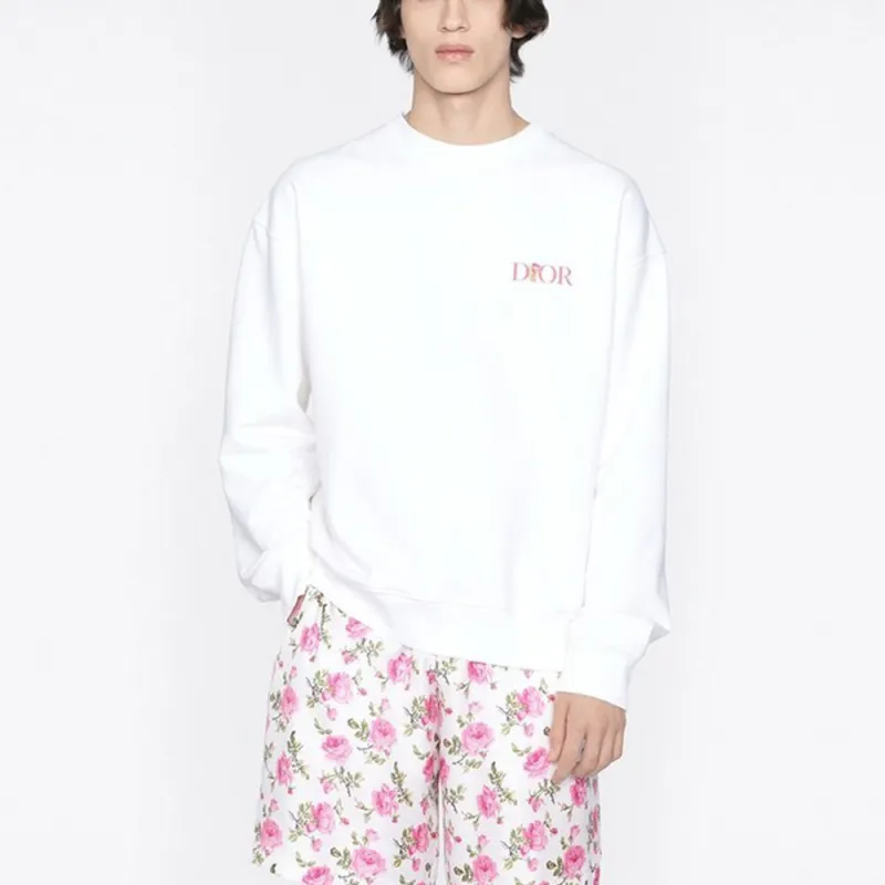 DIOR FW22 Sweatshirt Men's White-2