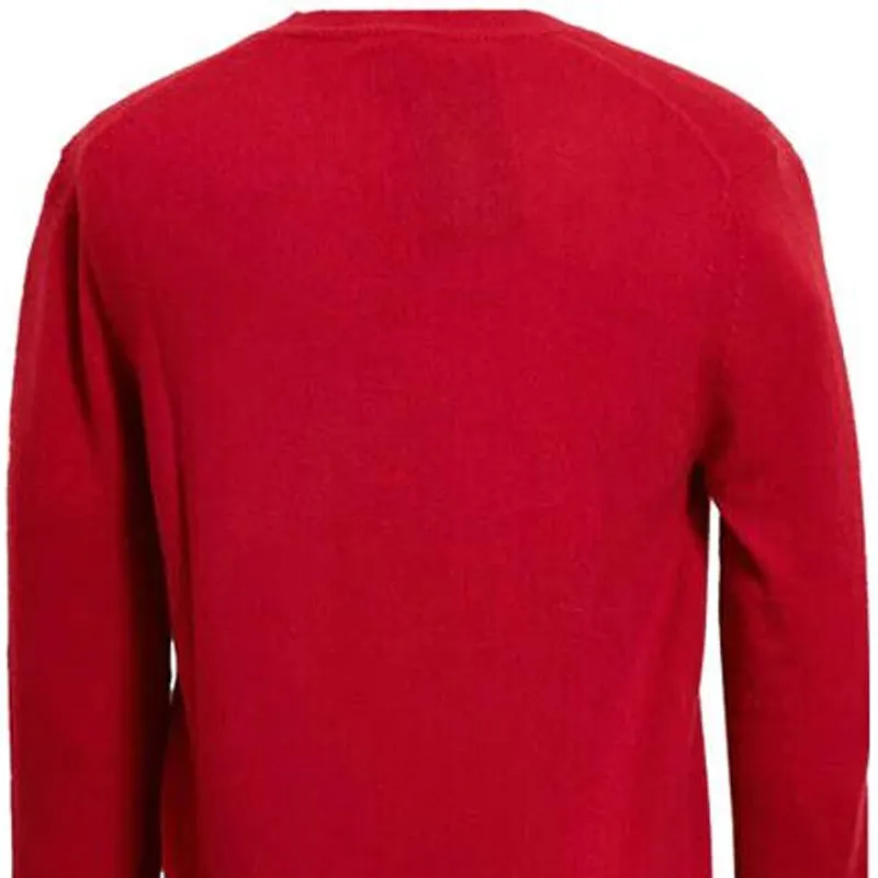 Burberry Sweaters Men Red-3
