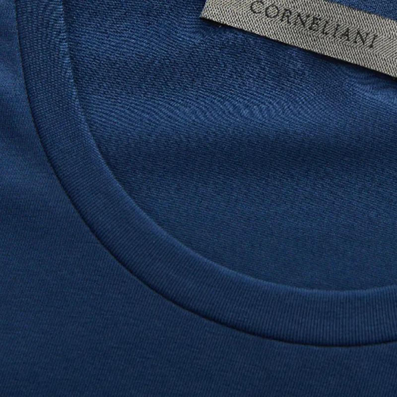 Corneliani T Shirts Men Blue-3