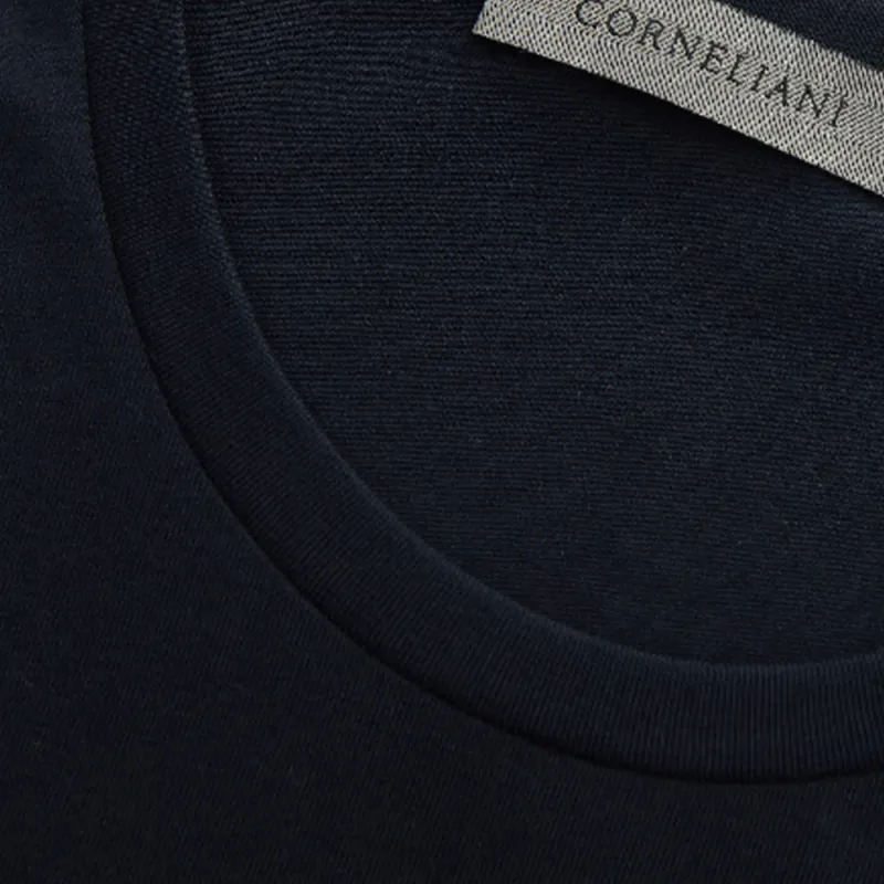 Corneliani T Shirts Men Black-3