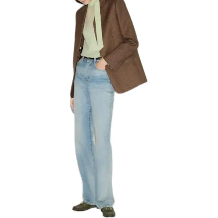 GUCCI SS25 Jackets Coats Women's Beige Brown-4