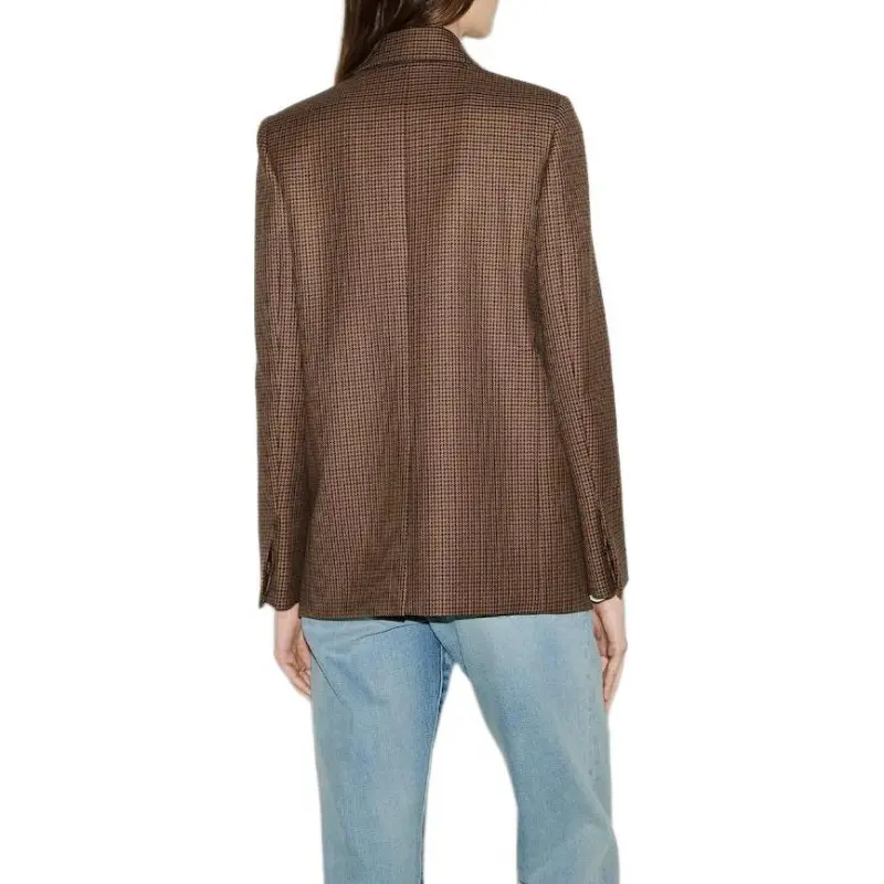 GUCCI SS25 Jackets Coats Women's Beige Brown-3
