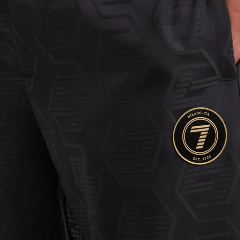EMPORIO ARMANI EA7 Soccer Bottom Men's Black-3