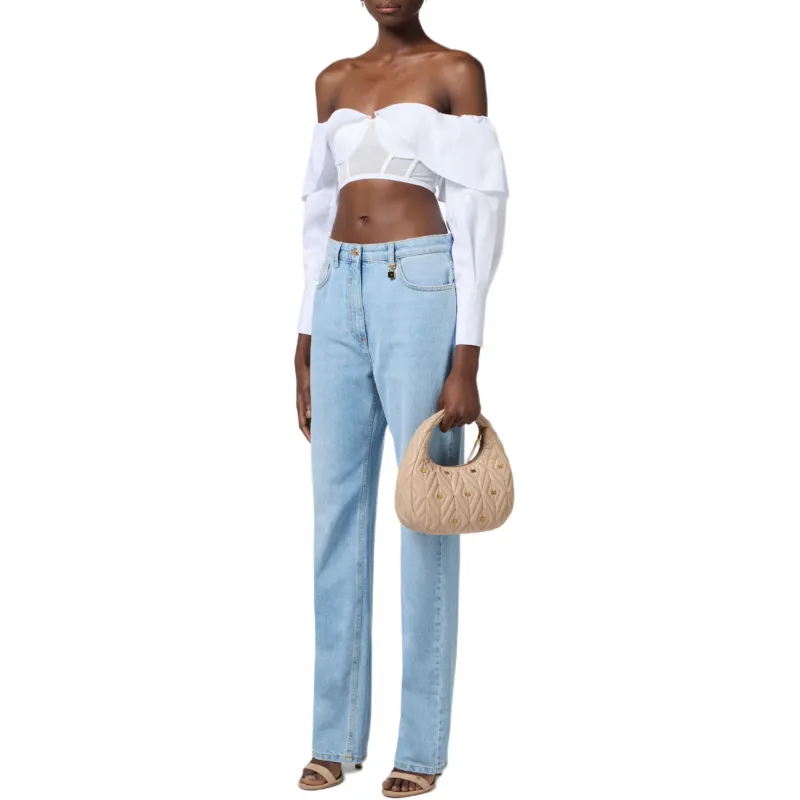 Elisabetta Franchi Cropped Shirt-1