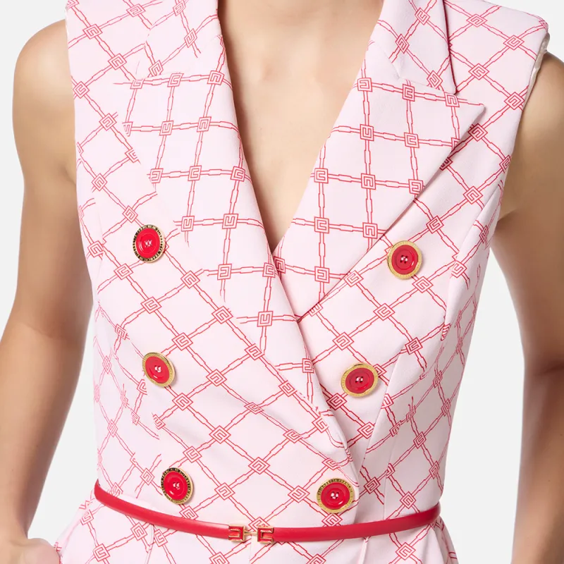 Elisabetta Franchi Jumpsuit Women's Light Pink-4