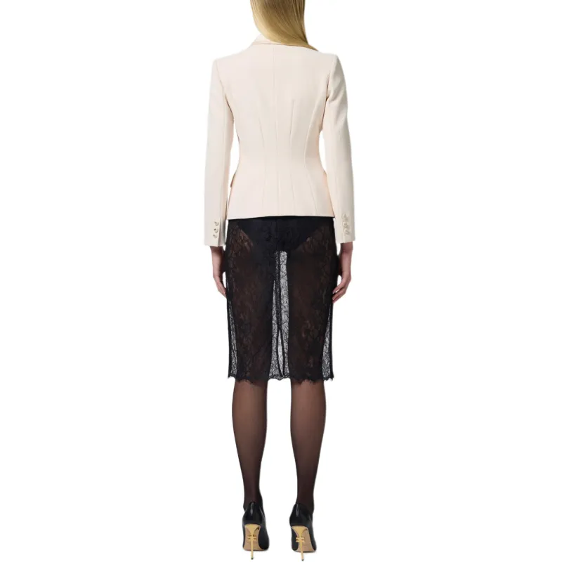 Elisabetta Franchi Satin Detailed Jacket-2