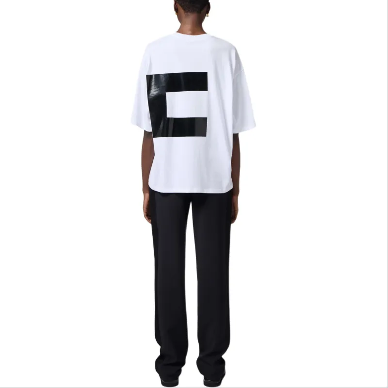 Elisabetta Franchi Logo print Jersey T shirt-2
