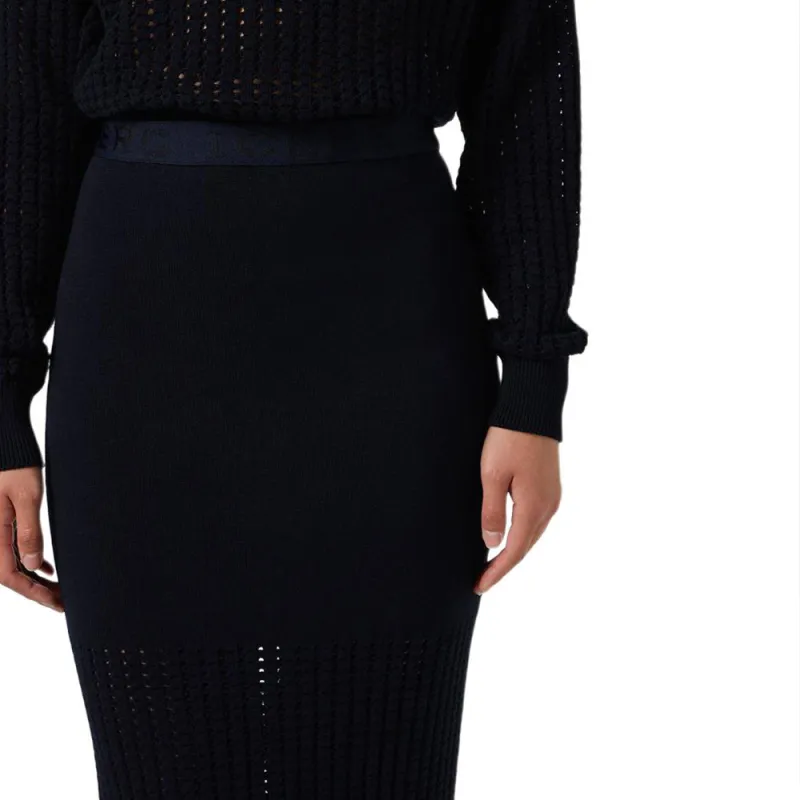 Iceberg Knitted Midi Skirt-4