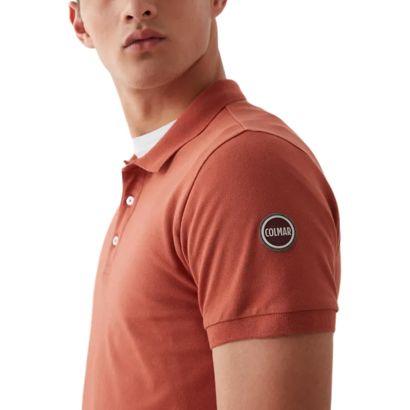 COLMAR Polo Shirt Men's Caramel Umber-5