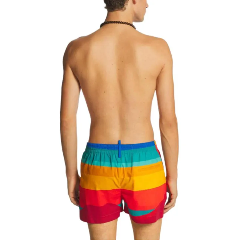 DSQUARED2 Summer Lovers Sunset Shorts-4