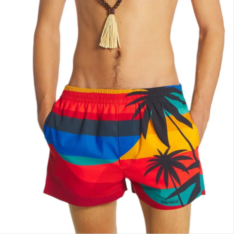 DSQUARED2 Summer Lovers Sunset Shorts-2