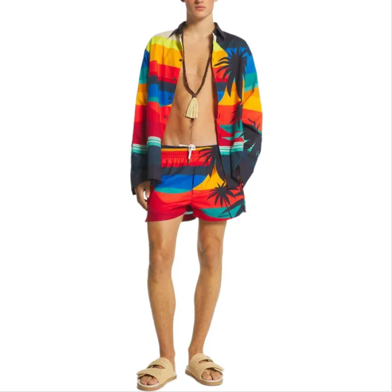 DSQUARED2 Summer Lovers Sunset Shorts-3