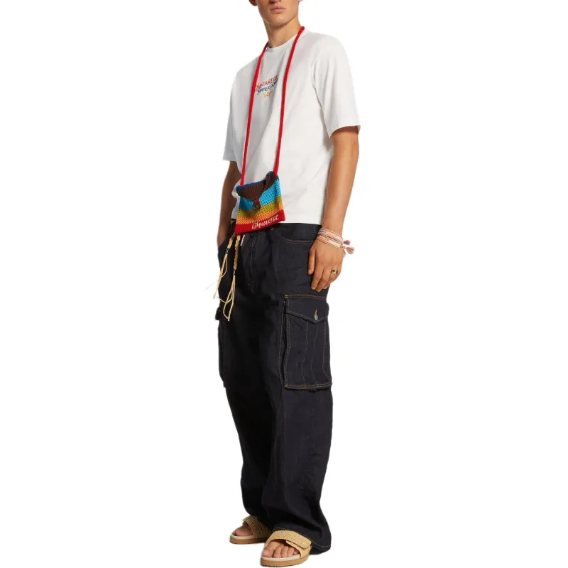 DSQUARED2 Straight leg Cargo Jeans-3