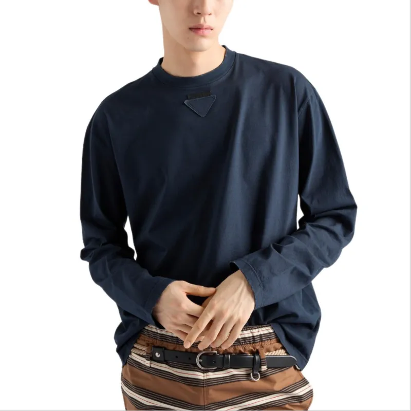 PRADA T Shirts Men Dark Blue-1