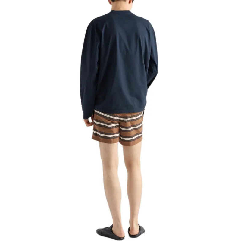 PRADA T Shirts Men Dark Blue-2