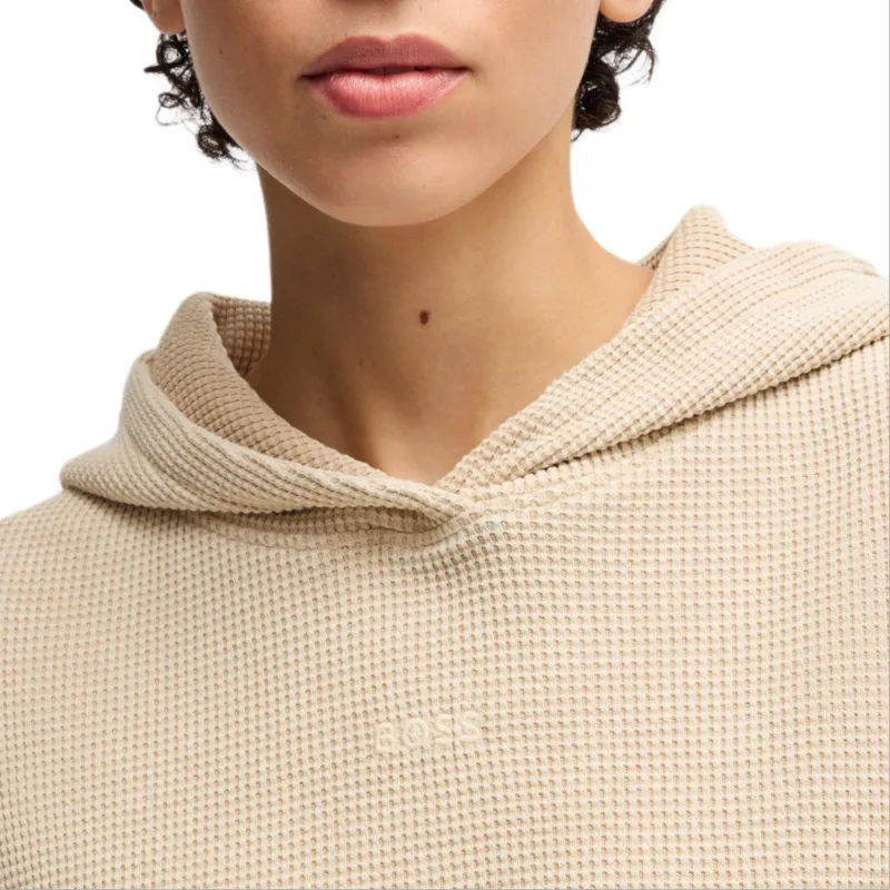 HUGO BOSS Sweatshirt Women's Light Beige-4