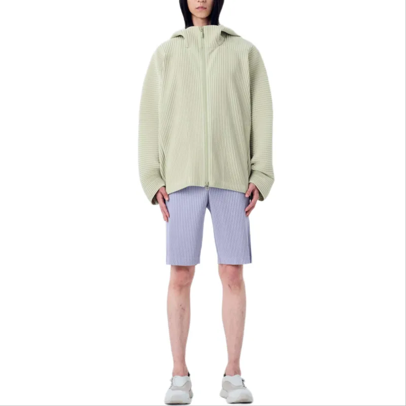 Homme Plissé Issey Miyake Casual Shorts Men's Purple-3