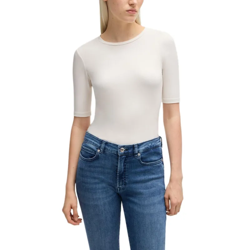 HUGO BOSS Regular T Shirt Women's White-2