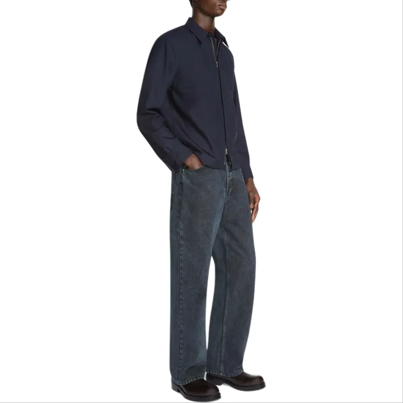 DRIES VAN NOTEN Shirt Men's Marine Blue-3