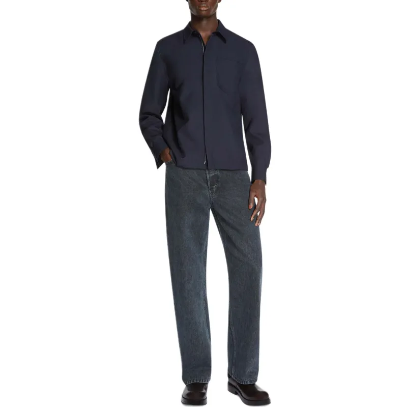 DRIES VAN NOTEN Shirt Men's Marine Blue-1