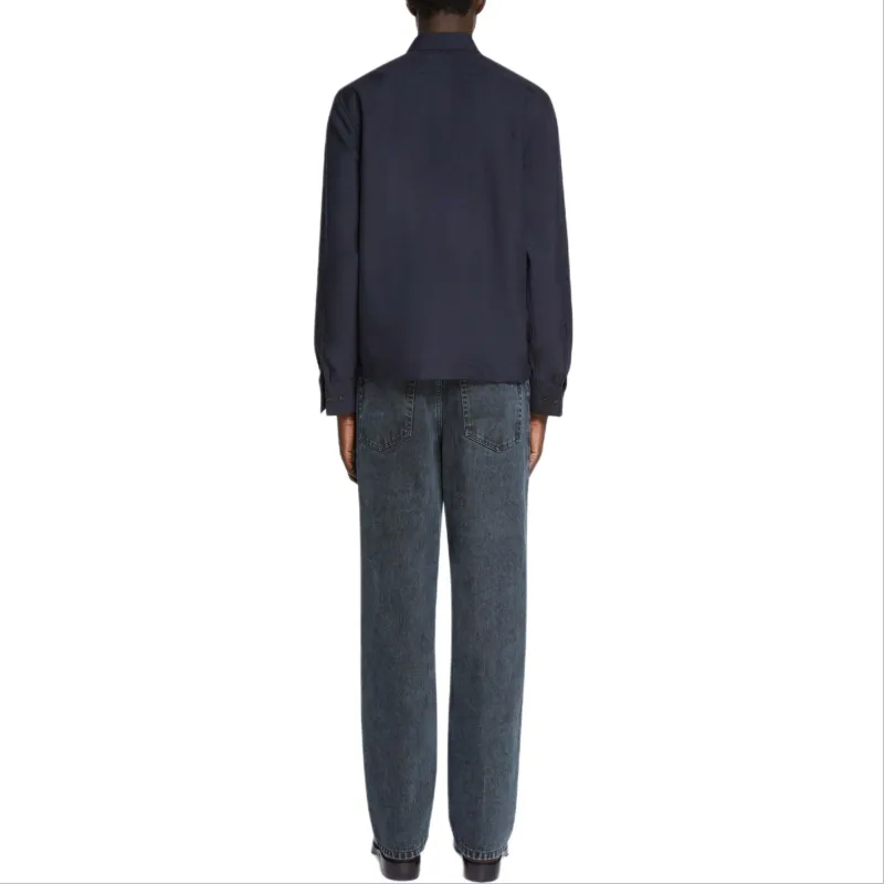 DRIES VAN NOTEN Shirt Men's Marine Blue-2