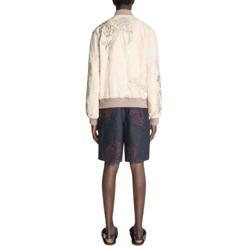 DRIES VAN NOTEN Denim Shorts Men's Indigo-2