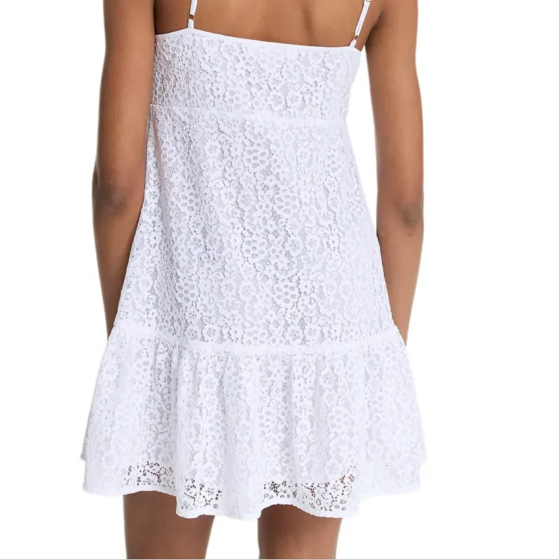 MICHAEL KORS Slip Dress Women's White-2