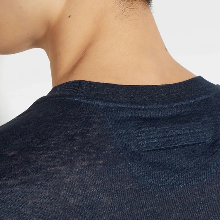 Ermenegildo Zegna Fine knit Linen T shirt-4
