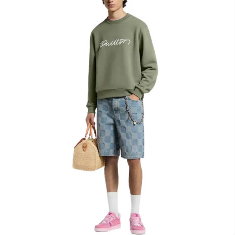 LOUIS VUITTON FW25 Sweatshirt Men's Green-2