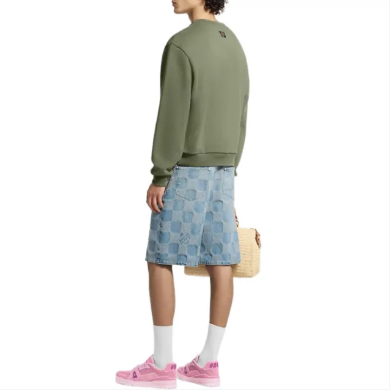 LOUIS VUITTON FW25 Sweatshirt Men's Green-3