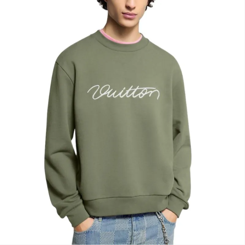 LOUIS VUITTON FW25 Sweatshirt Men's Green-1